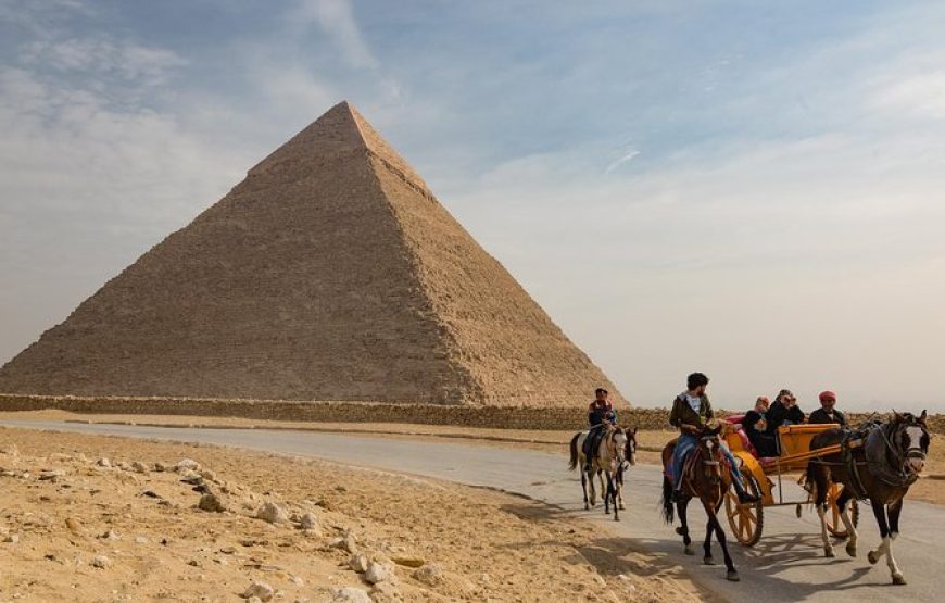Private All Inclusive: Giza Pyramids, Sphinx, Memphis, Saqqara, Lunch & Camels