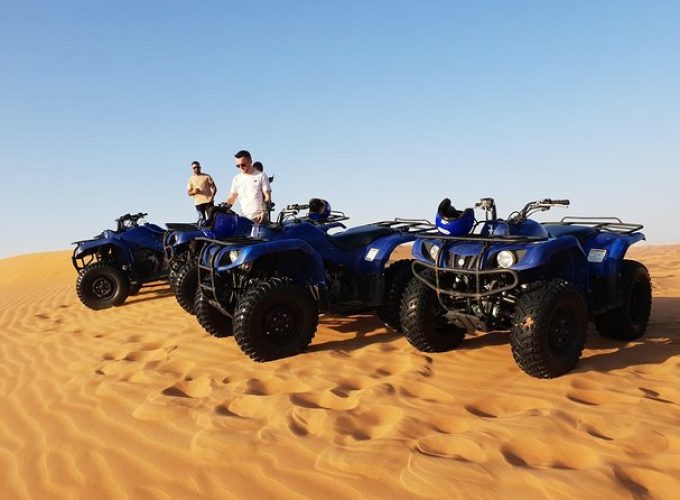 Hurghada: 3-Hour Desert Safari Quad Bike and Camel Ride
